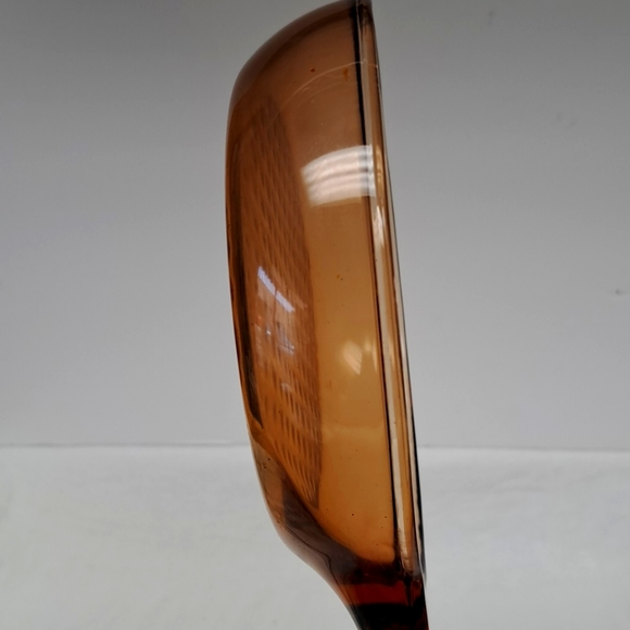 Vintage Visions Corning  7” amber glass-skillet  made in France - Picture 5 of 8